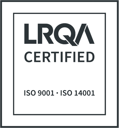 LRQA-Zertifizierung nach ISO 9001 und ISO 14001